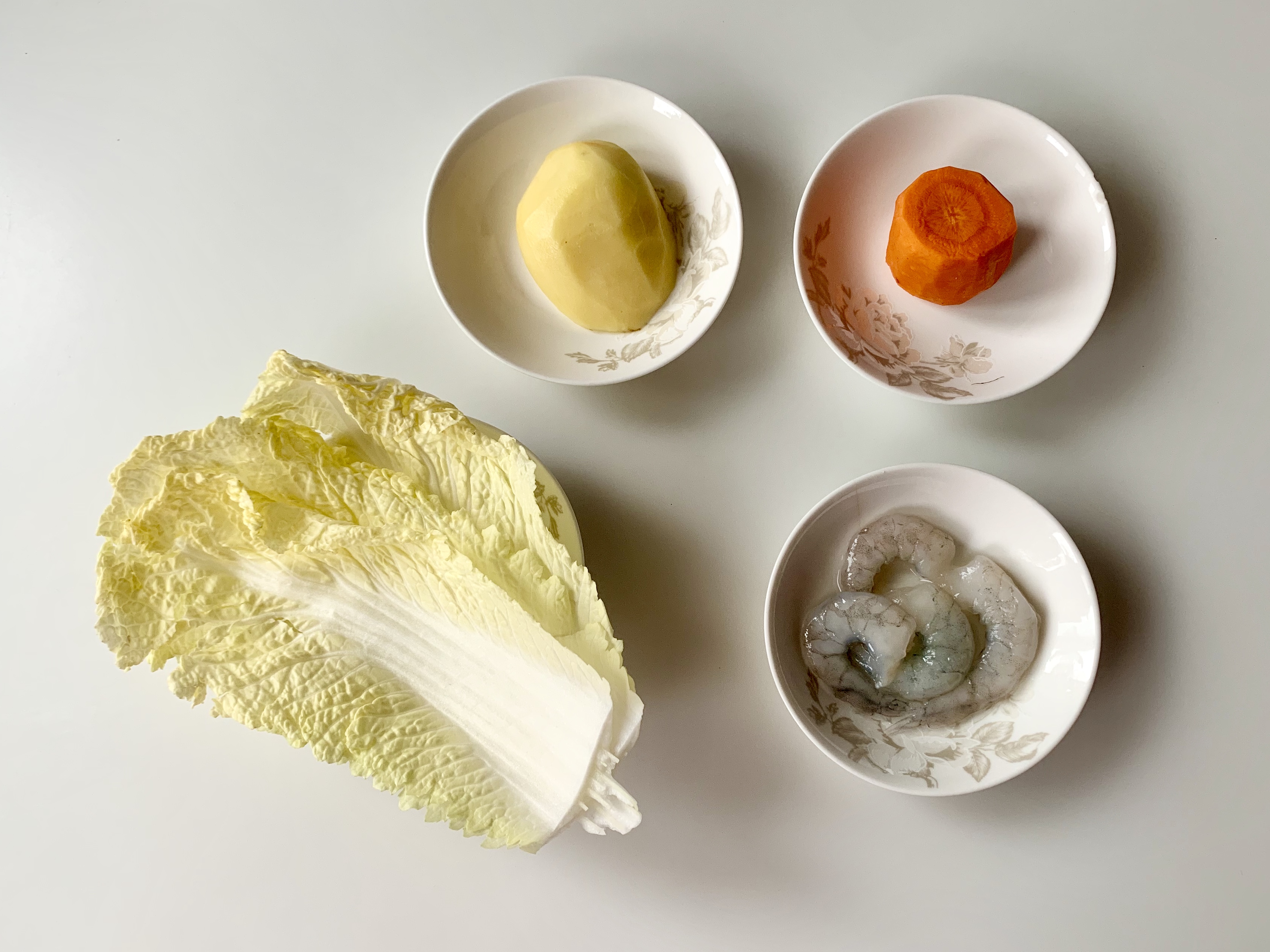 鲜虾蔬菜丸子