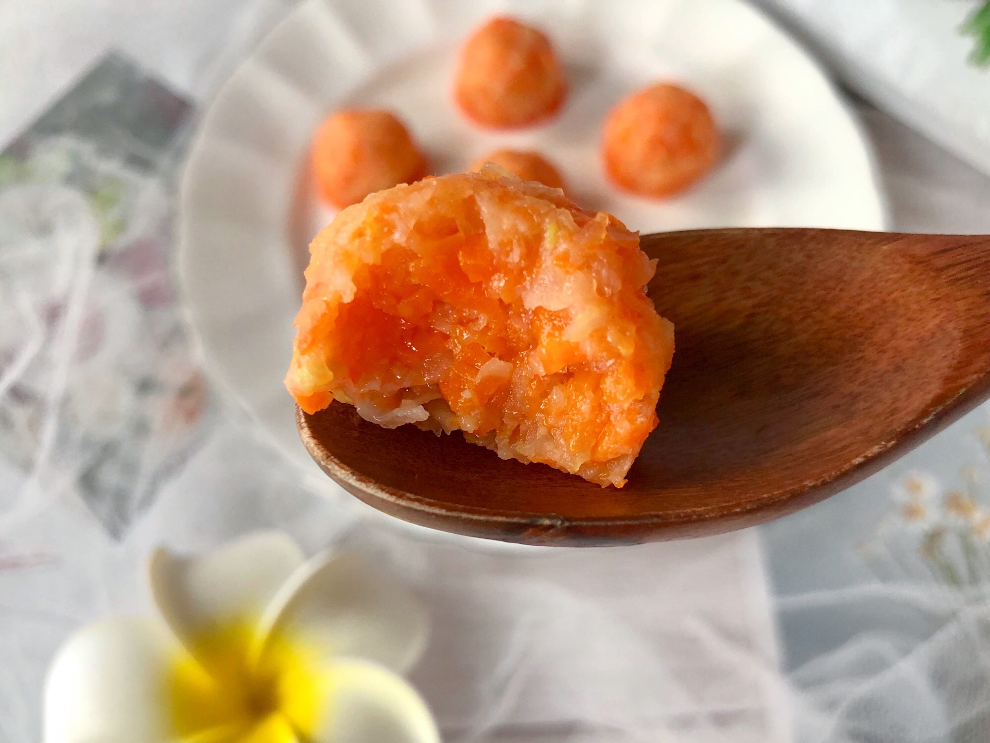 鲜虾蔬菜丸子