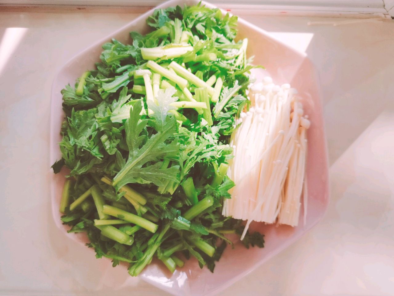鲜虾烫饭