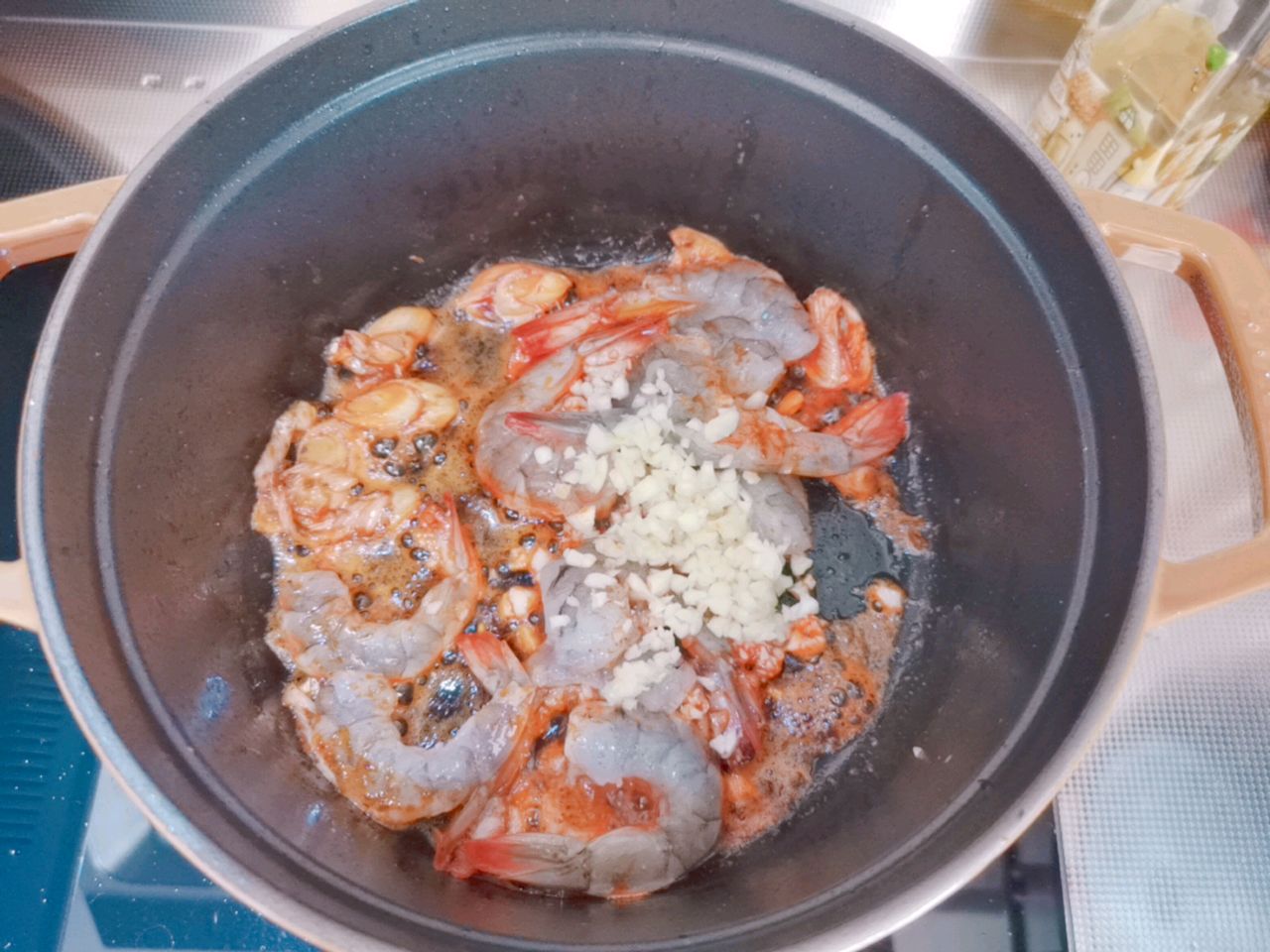 鲜虾烫饭