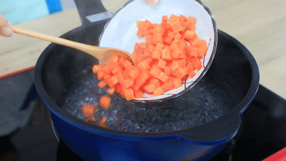 鲜虾土豆塔
