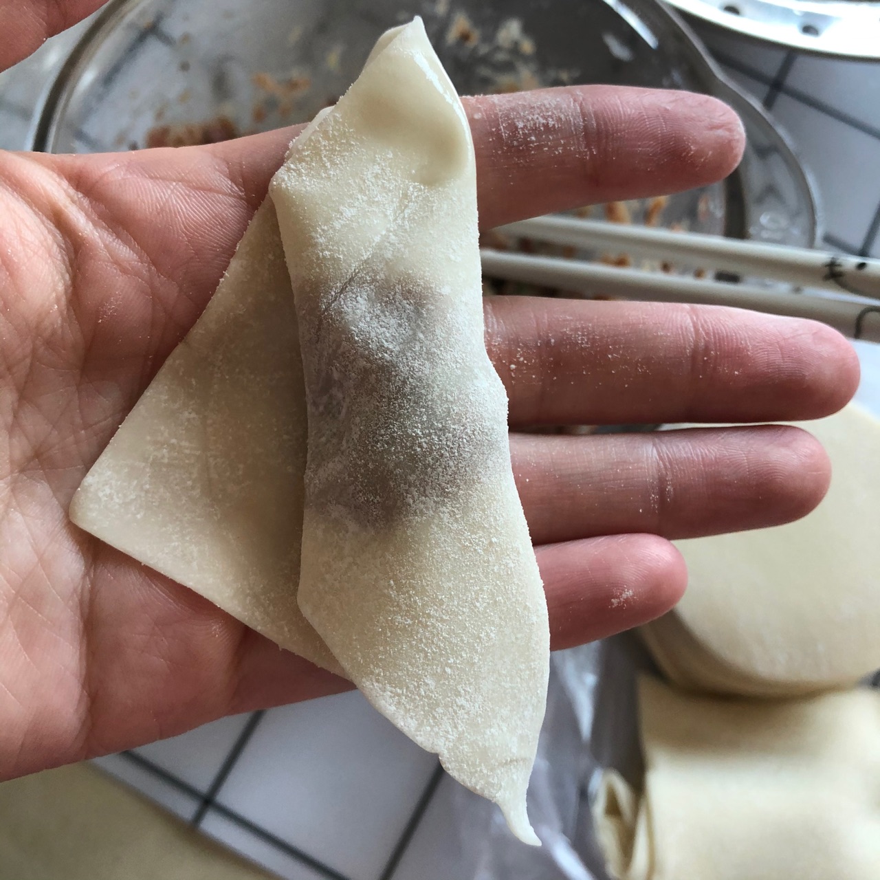 鲜虾香菇肉饺