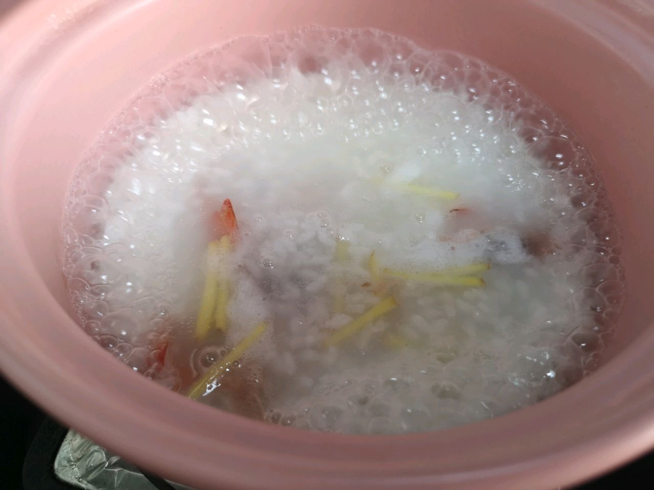 鲜虾粥(快手早餐)