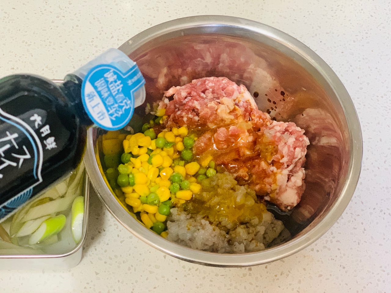 鲜虾猪肉花式煎饺