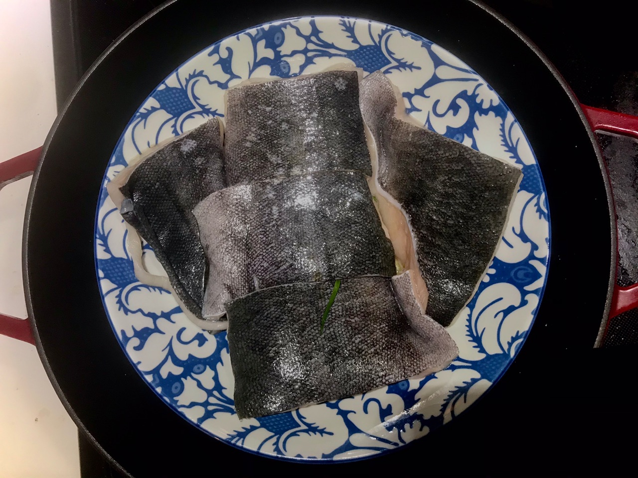 鲜香版—蒸黑鳕鱼
