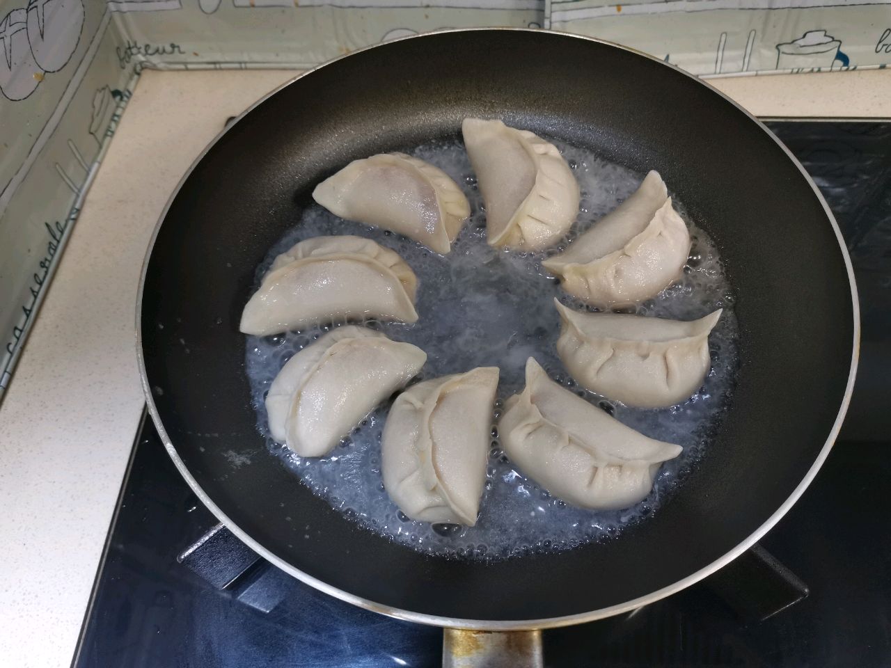 鲜香多汁  鸡肉胡萝卜煎饺