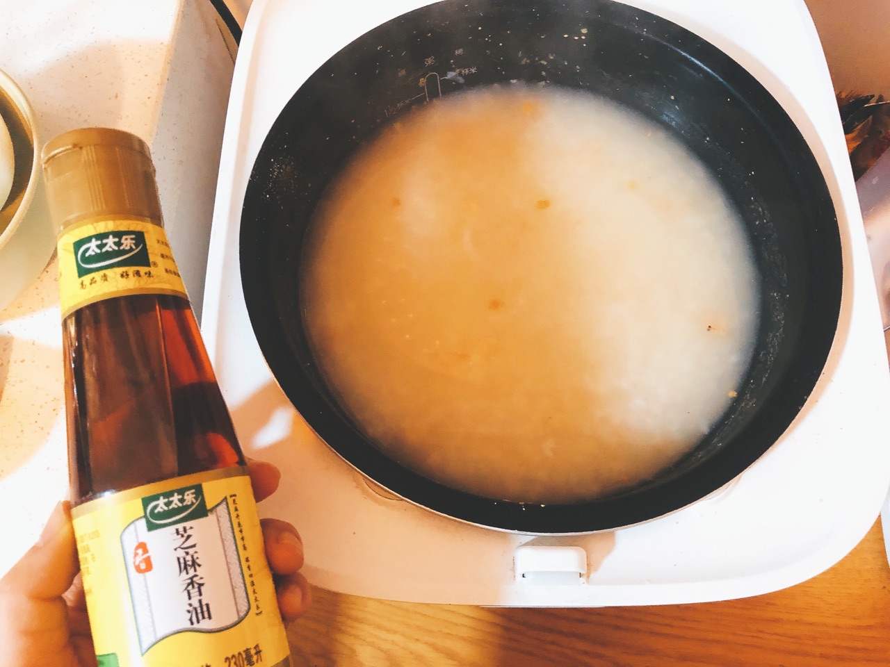 鲜香鸡肉粥