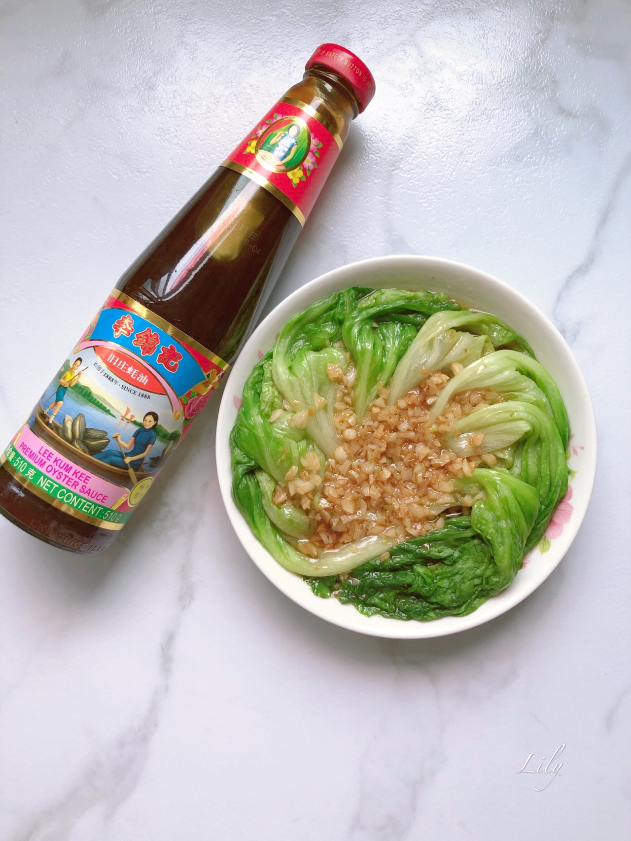 「鲜香美味的蚝油生菜～全靠它」