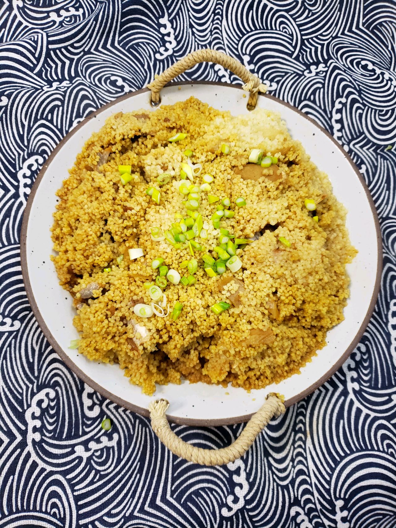 鲜香软糯小米蒸羊排