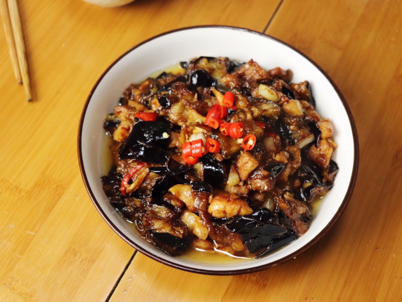 咸鱼茄子