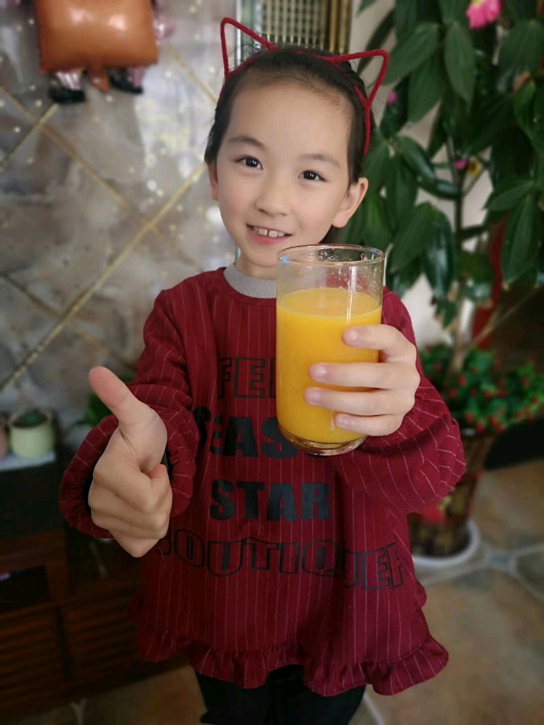 鲜榨橙汁