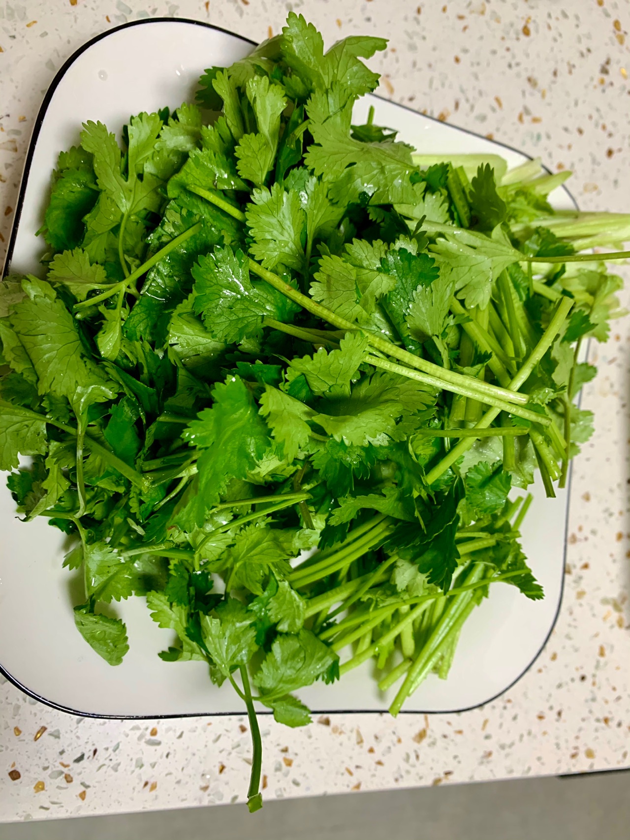 香菜千张丝