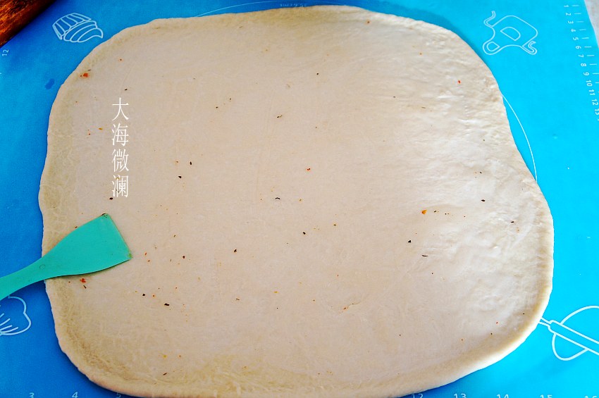 香草红豆面包卷