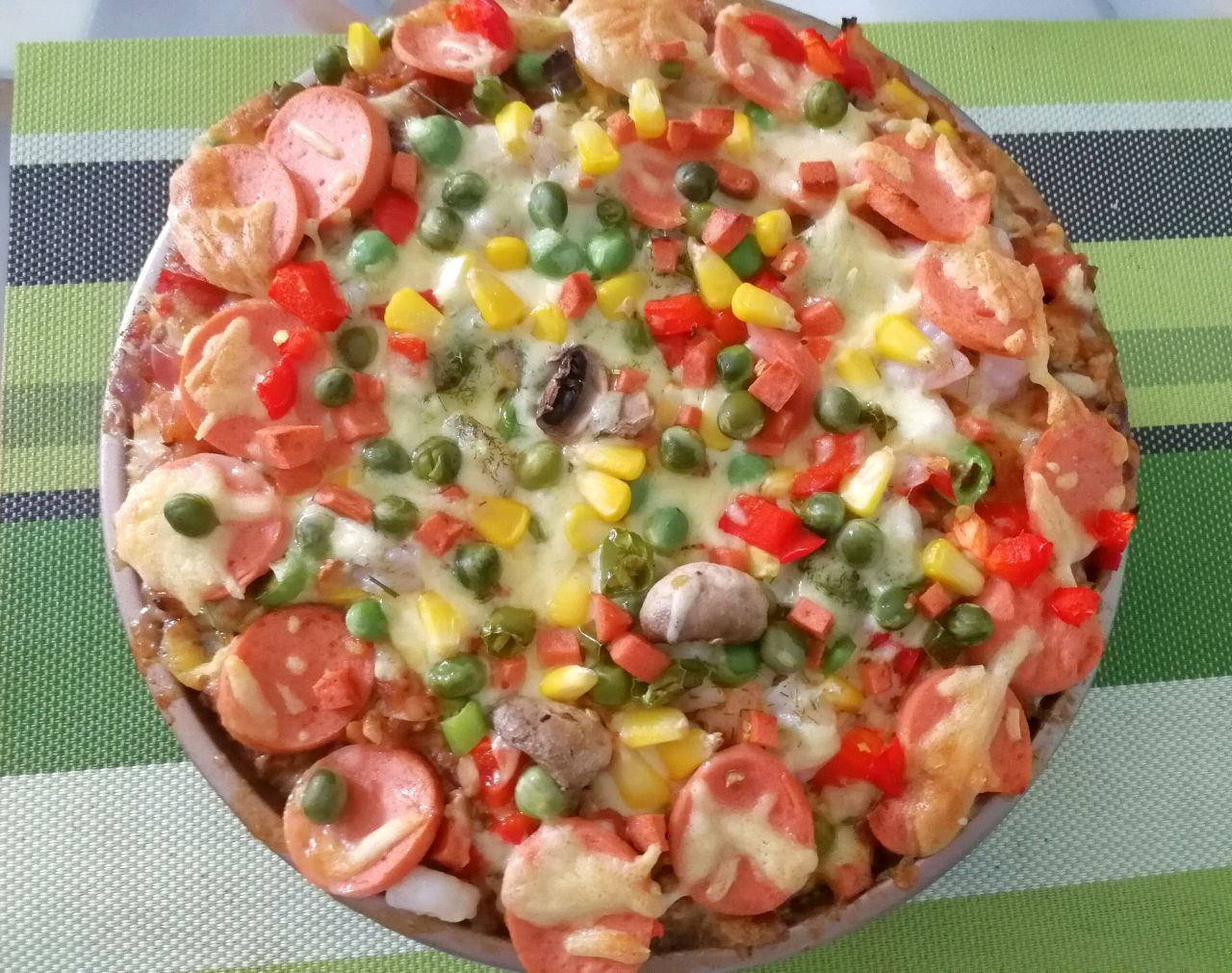 香草味披萨