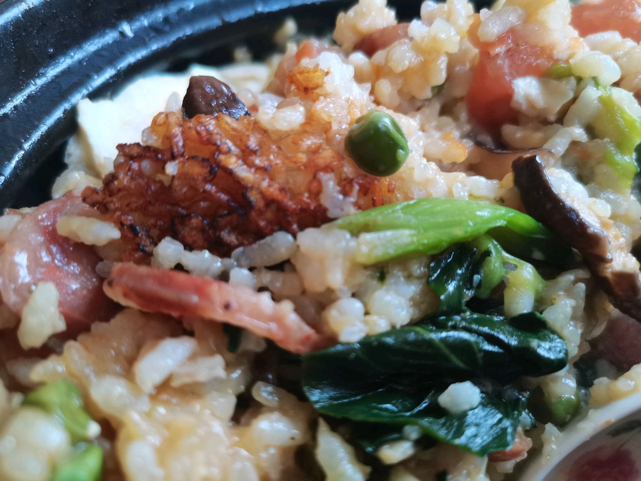 香肠煲仔饭