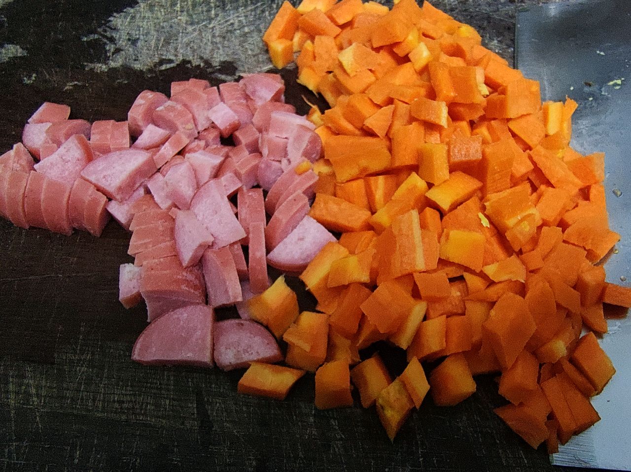 香肠炒饭