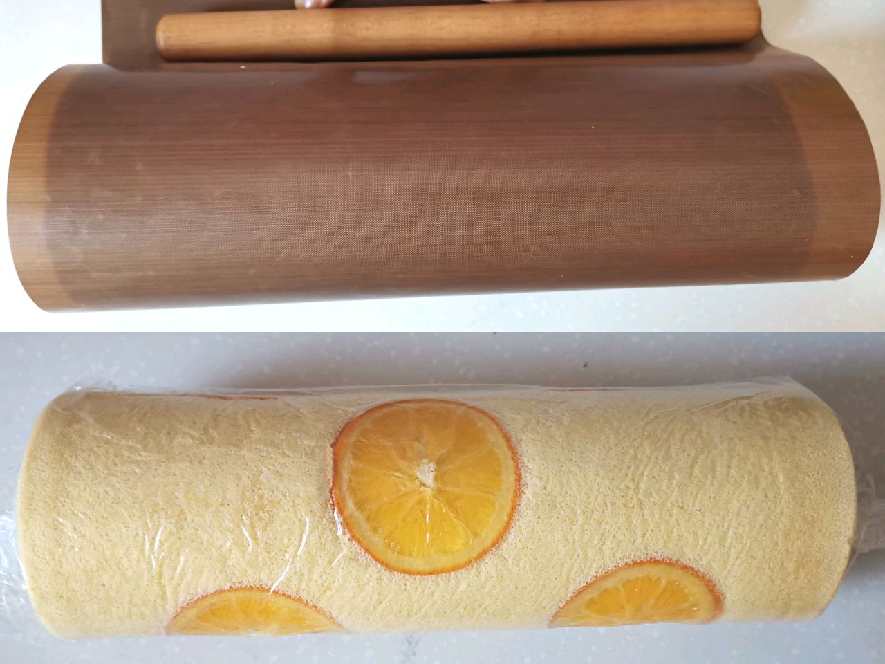 香橙蛋糕卷|㊗️心想事成