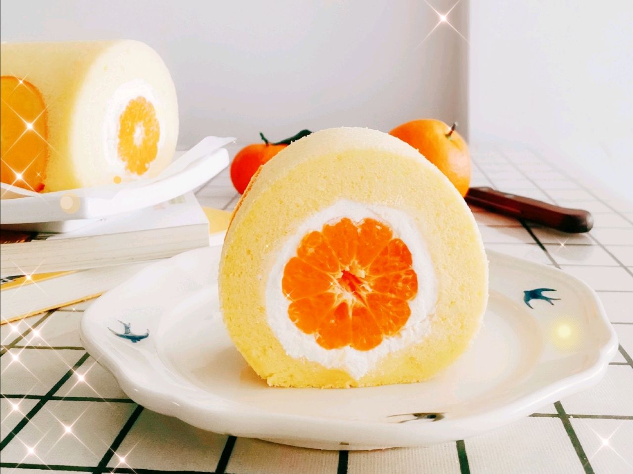 香橙蛋糕卷|㊗️心想事成