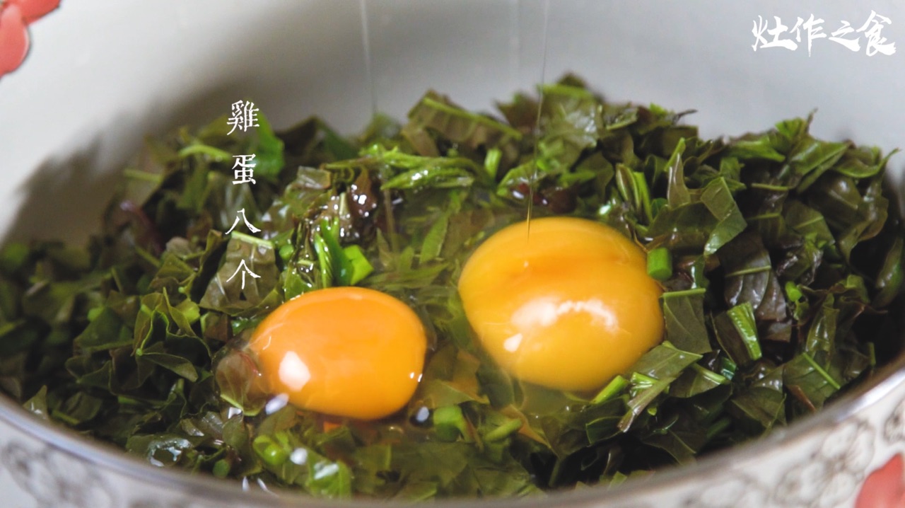 香椿厚蛋饼