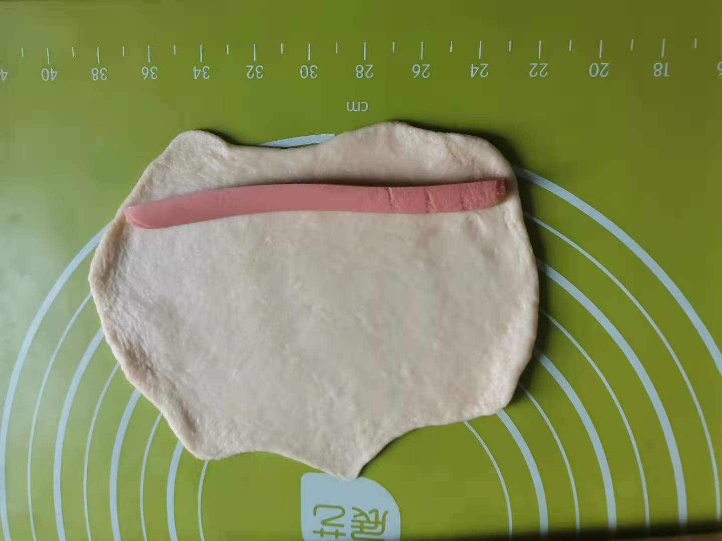 香葱  豆沙小面包