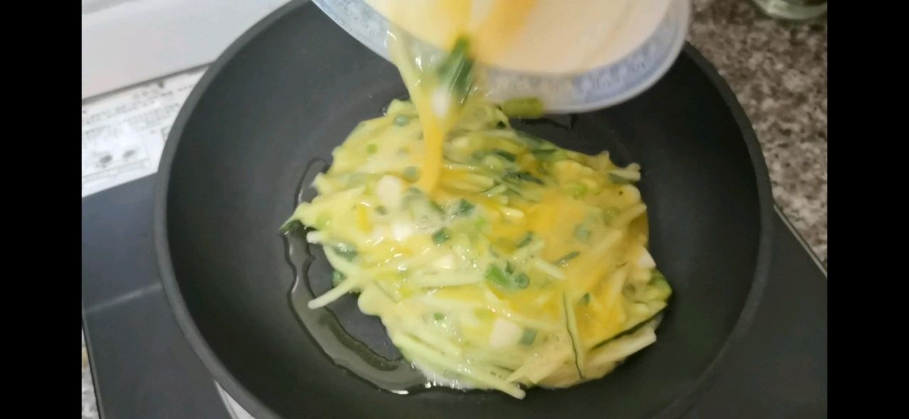 香葱鸡蛋煎饼