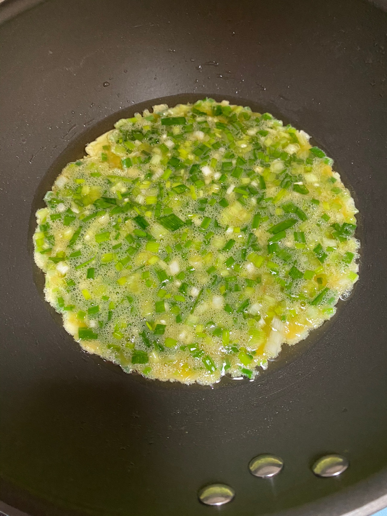 香葱煎鸡蛋