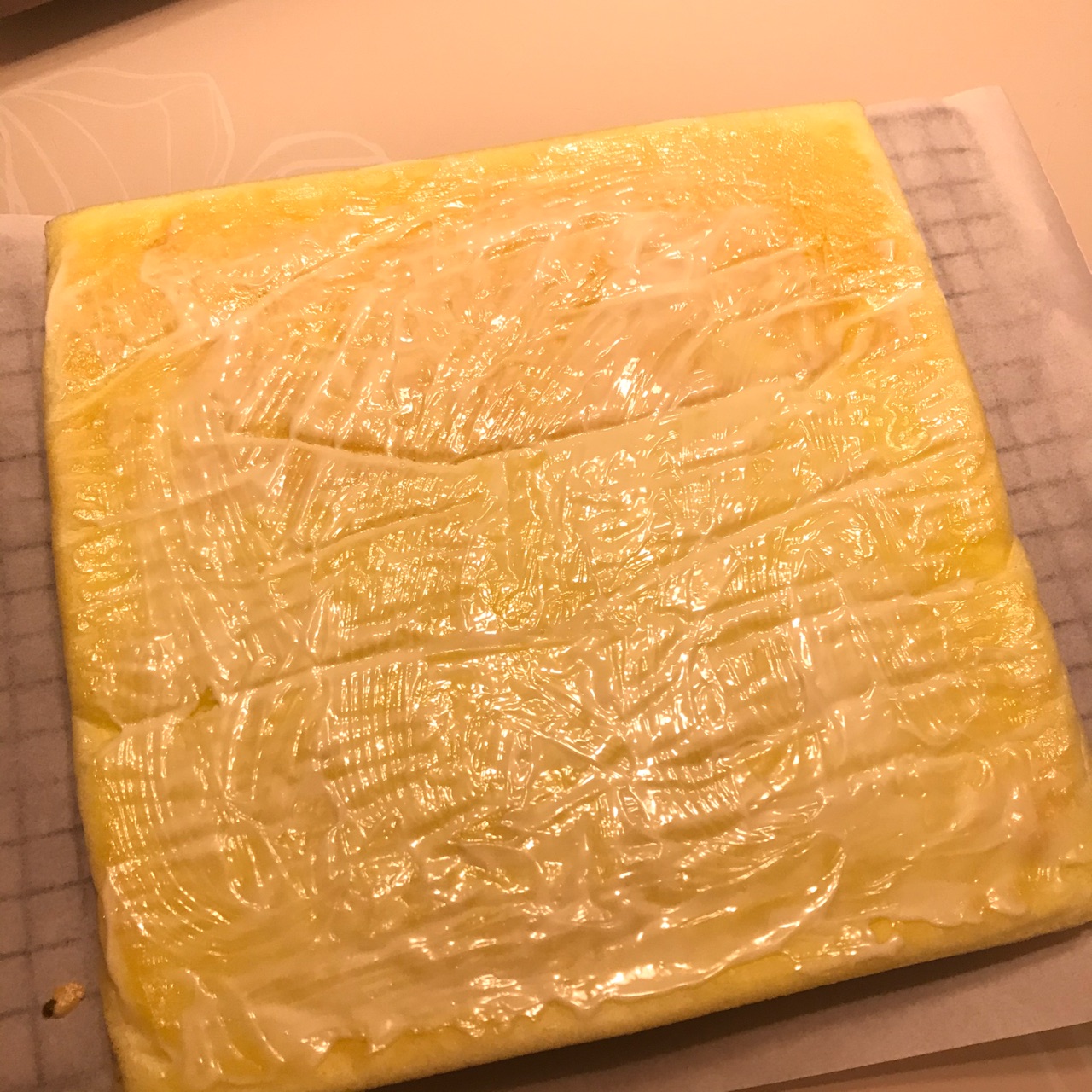 香葱肉松蛋糕卷