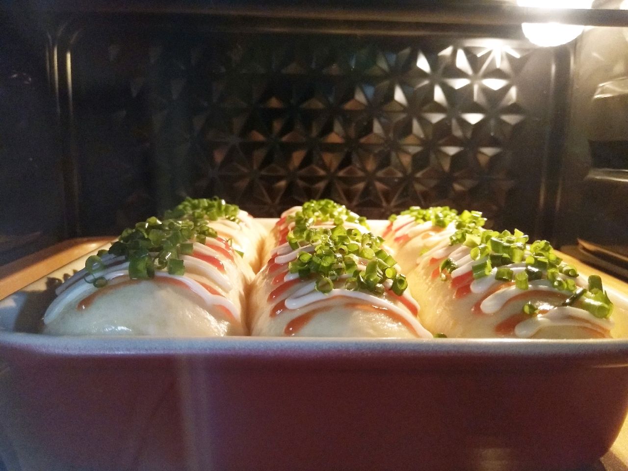 香葱肉松面包