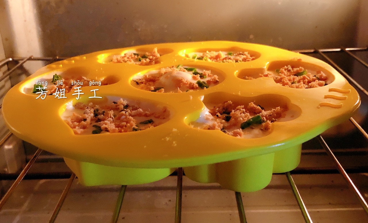 香葱肉松小蛋糕