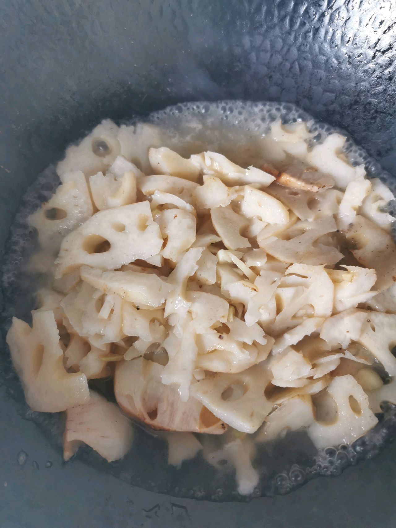 香脆炒蓮藕
