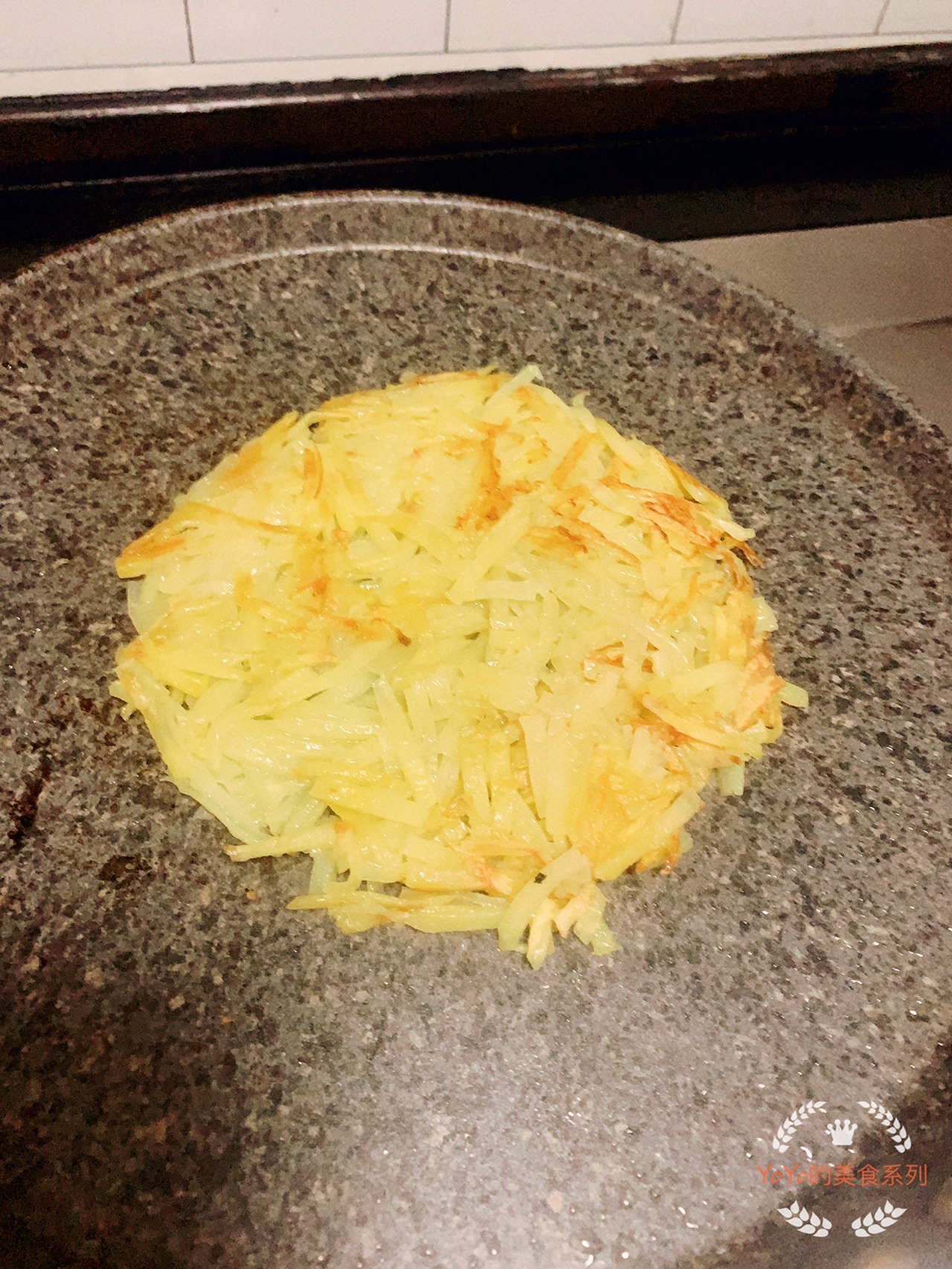 香脆土豆丝饼