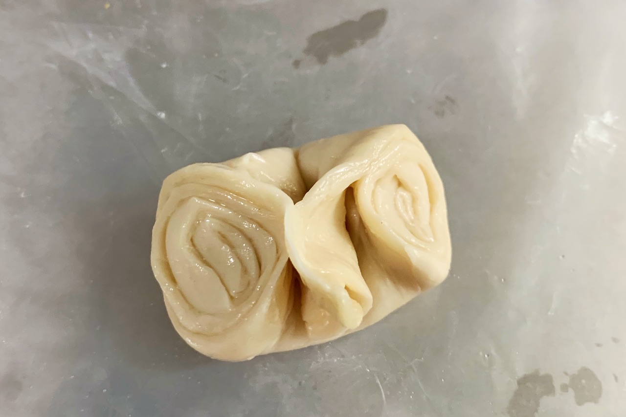 香掉渣的奶香红薯酥饼