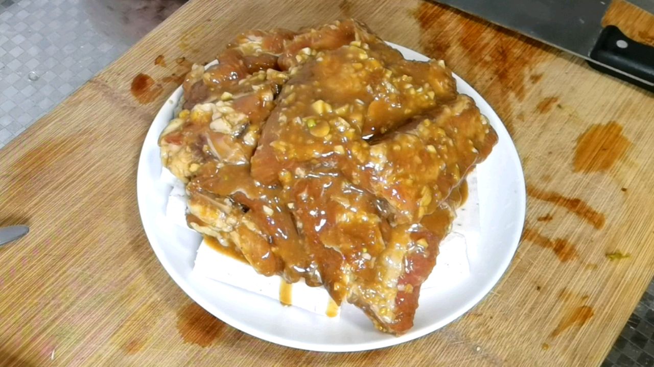 香而不腻的芋头蒸排骨