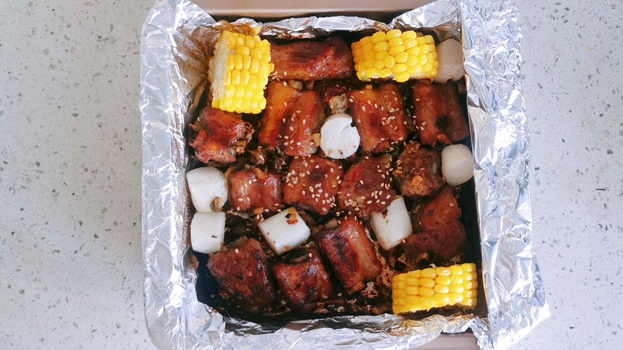 【香而不腻】蒜香烤排骨--肉汁满满‼️
