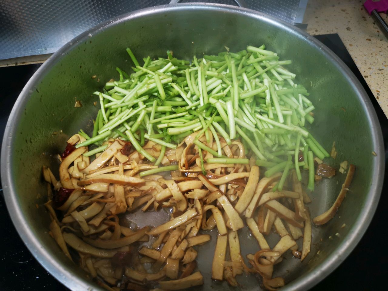 香干炒黎蒿