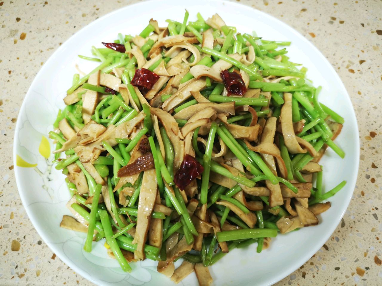 香干炒黎蒿