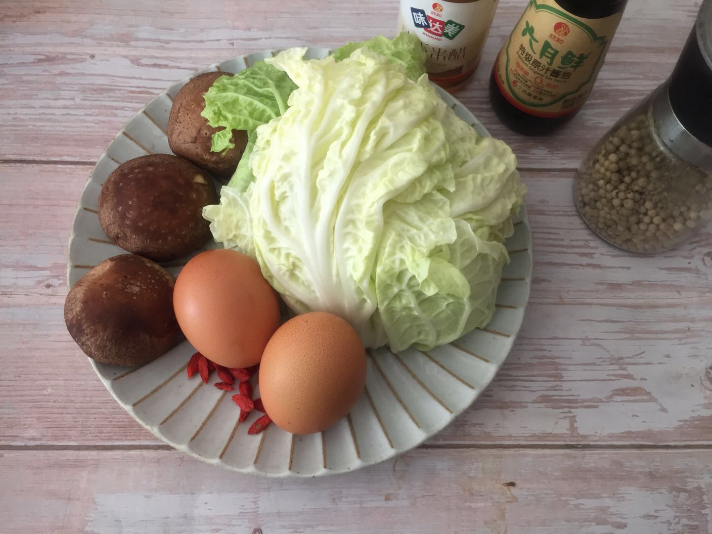 香菇白菜汤