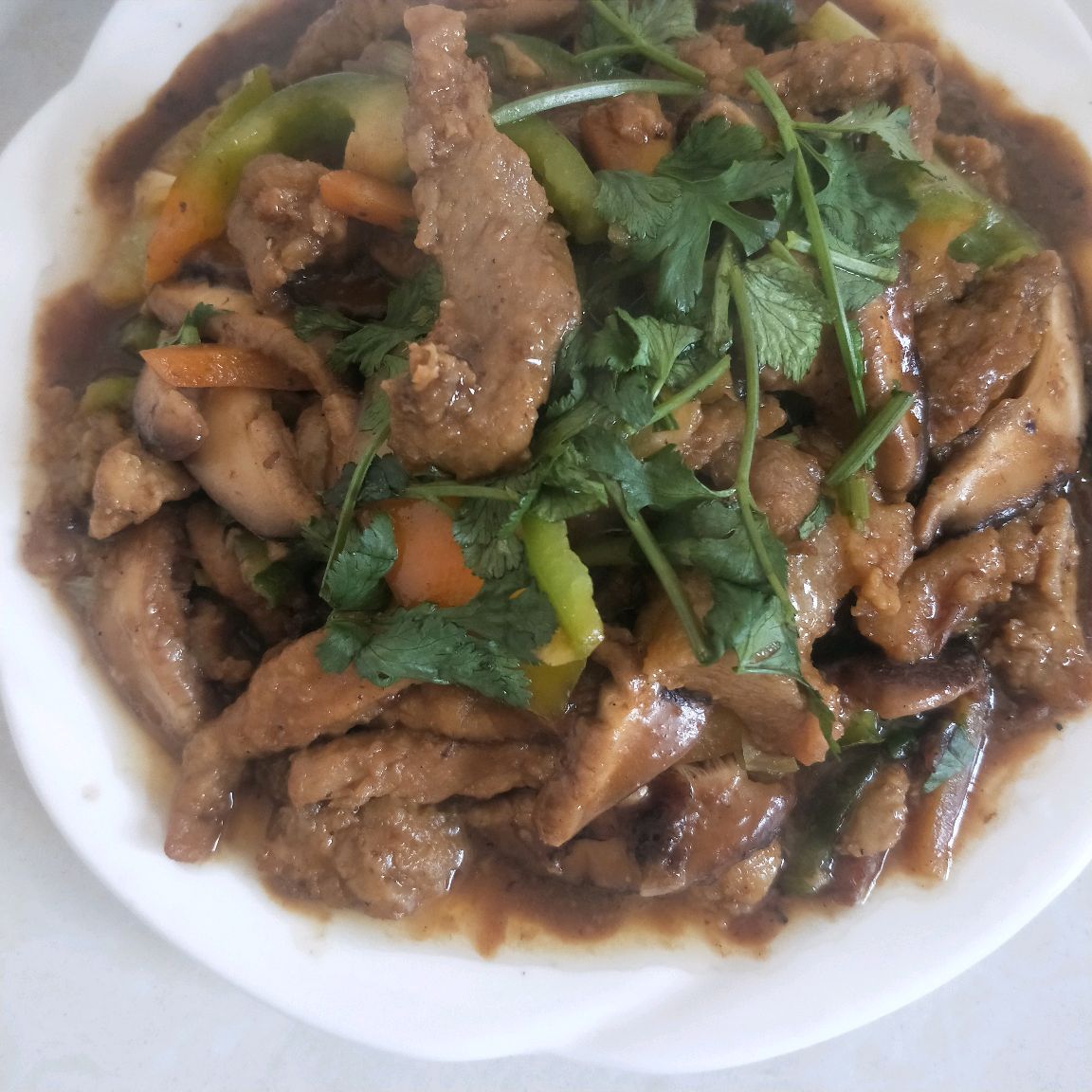 香菇炒肉