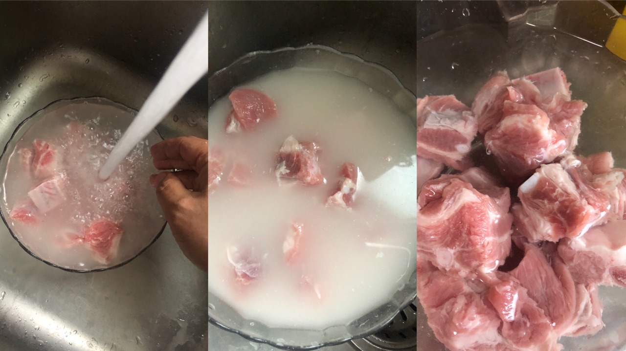 香菇豆豉排骨饭