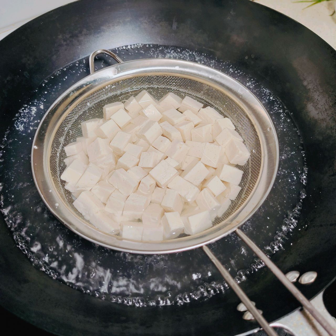 香菇豆腐羹，豆腐汤