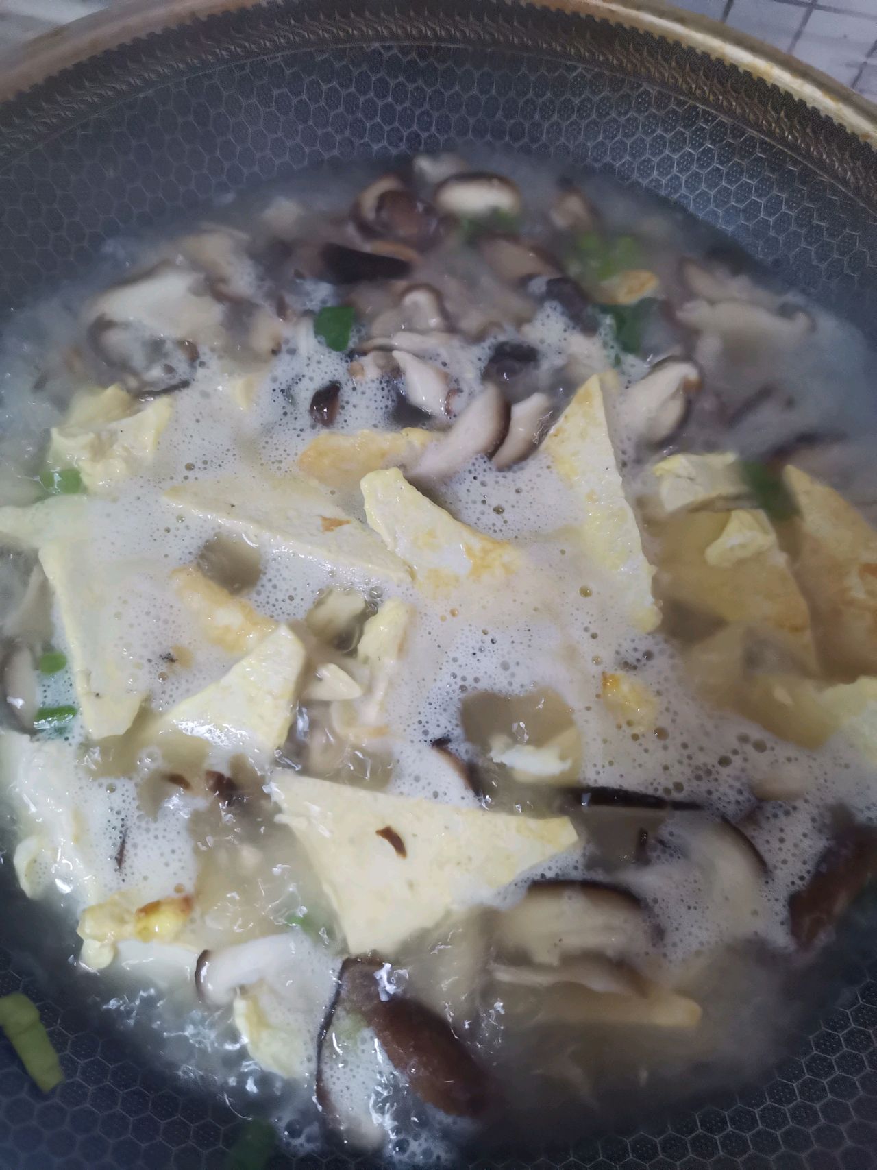香菇豆腐素汤