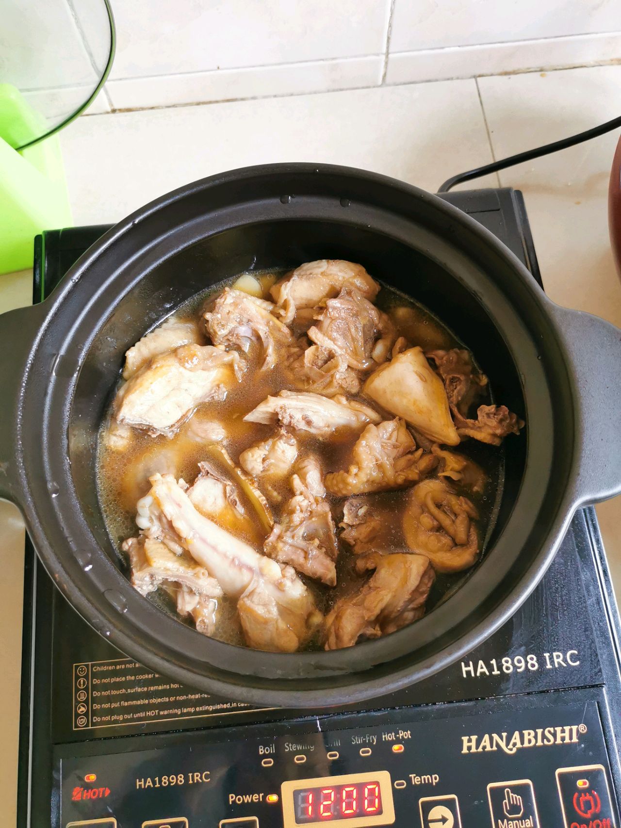 香菇腐竹鸡