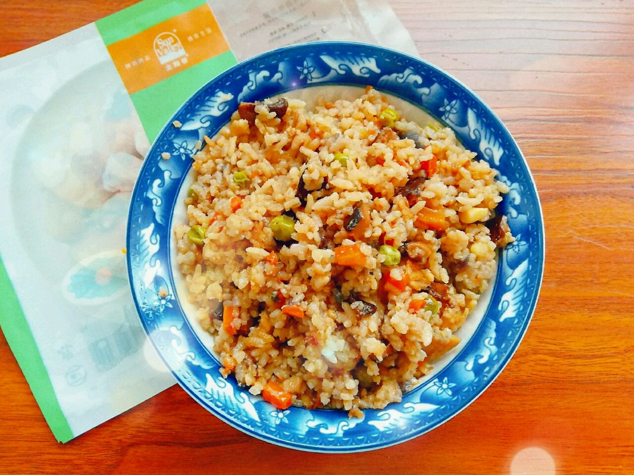 香菇鸡肉焖饭小披萨