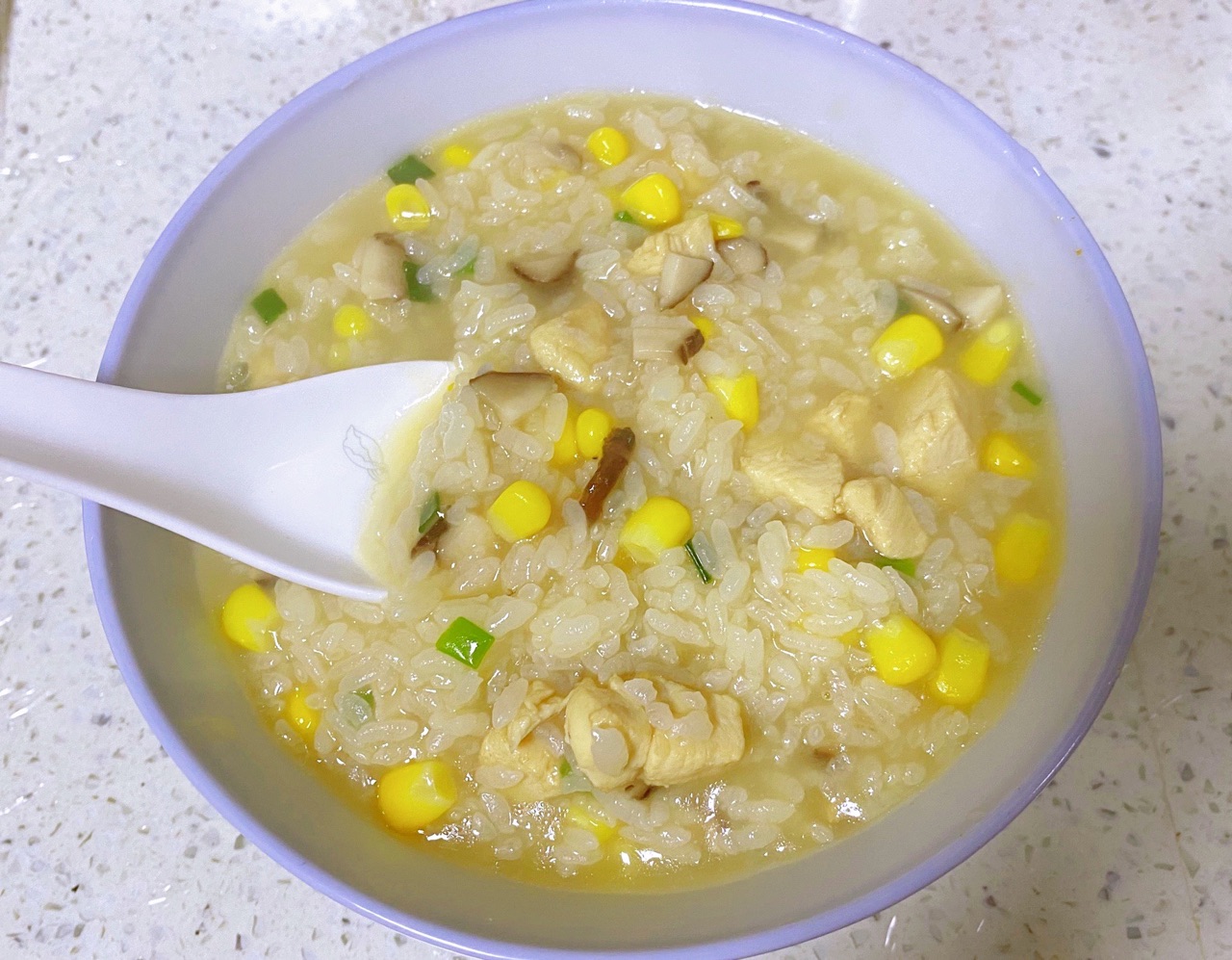 香菇鸡肉粥-超级暖心又养胃