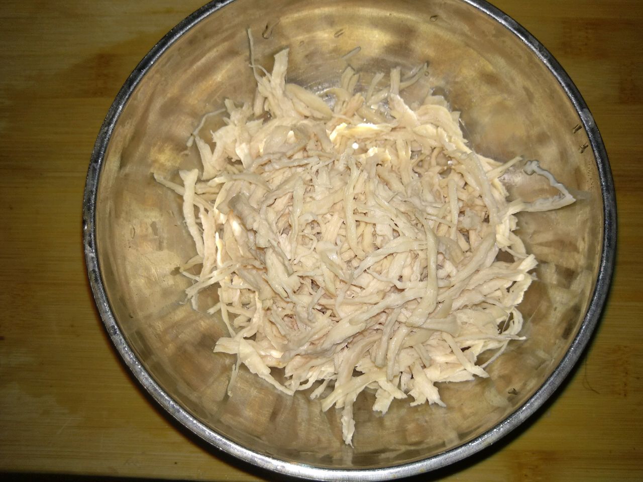 香菇鸡丝粥