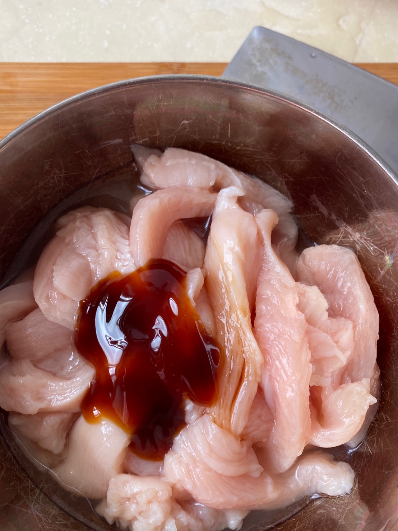 香菇木耳鸡肉丝