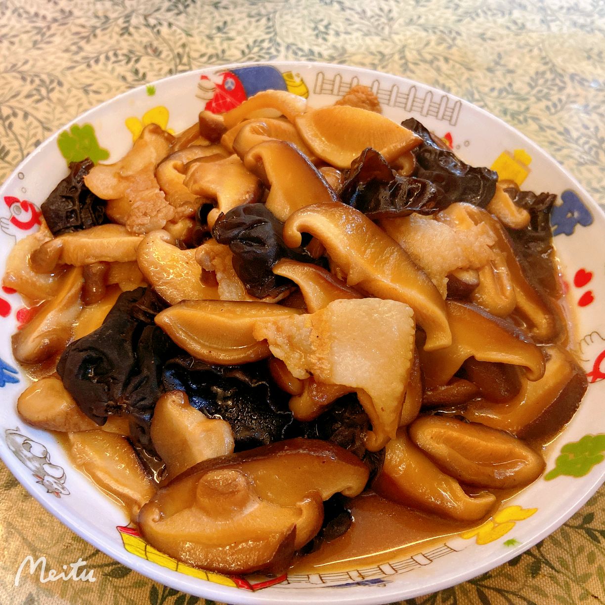 香菇木耳肉片