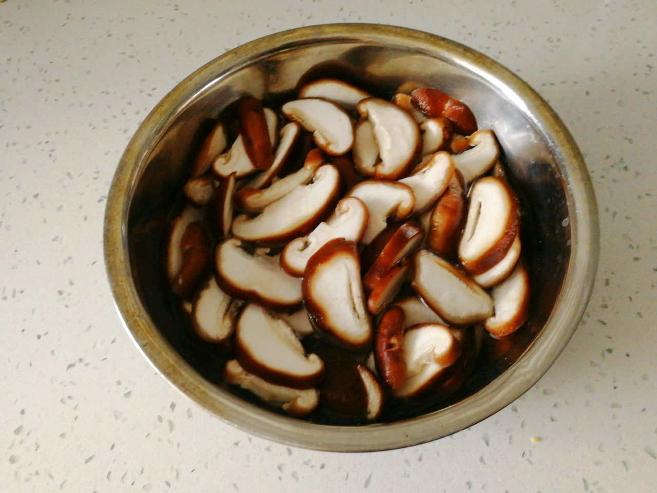 香菇牛肉油菜是绝配