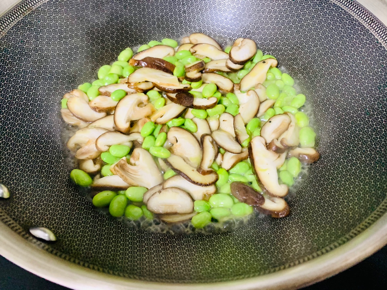 香菇青豆