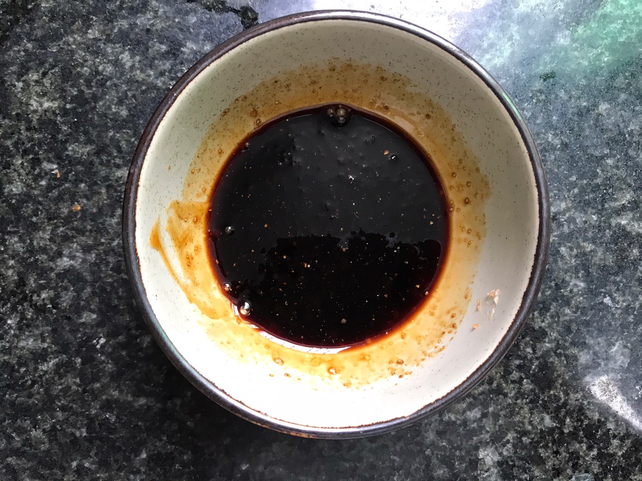 香菇肉沫拌面